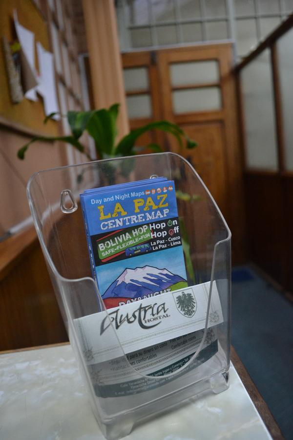Hostal Austria La Paz Esterno foto